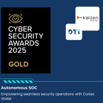 Autonomous SOC-Gold-award-Kaizen-DTI_Solutions